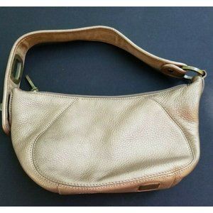 The Sak Leather Purse Small Gold Leather Handbag